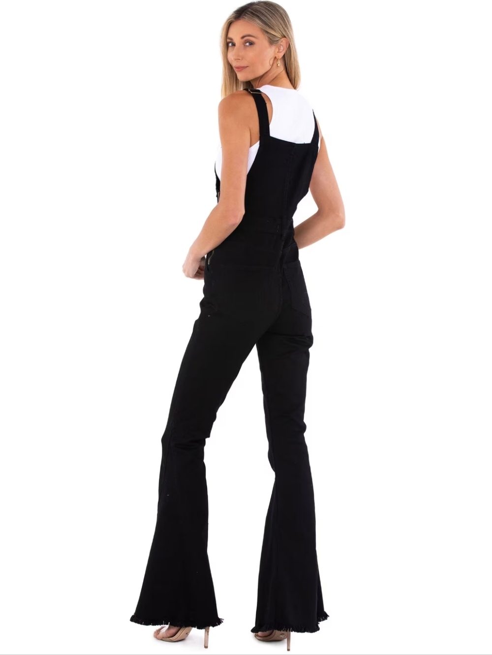 Show Me Your Mumu Berkeley Bell Overalls Size XS NWT - Picture 3 of 7